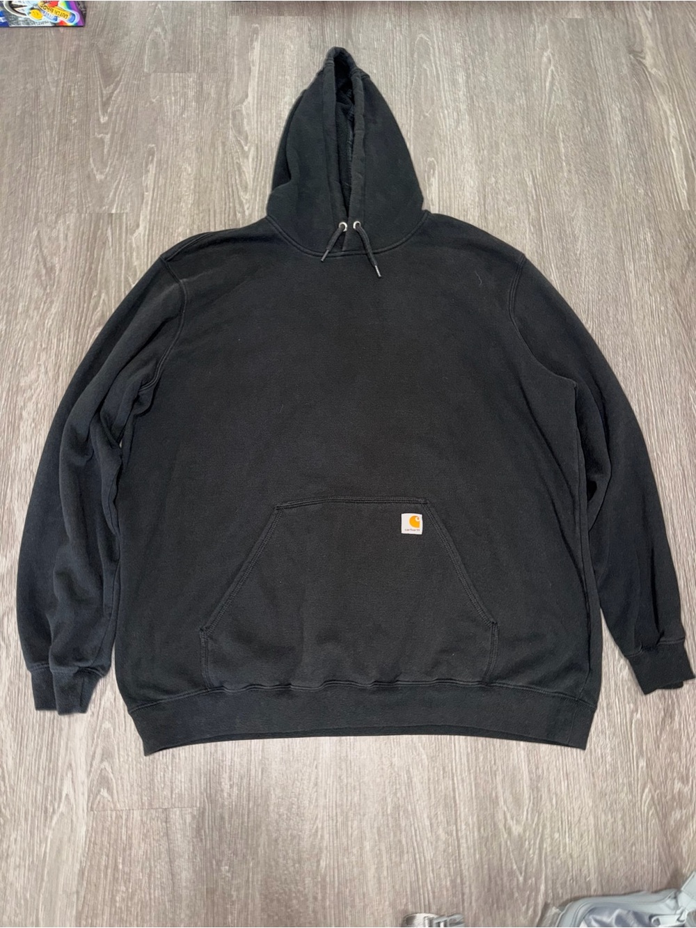 Carhartt Workwear black hoodie sweatshirt size 2XL Tall